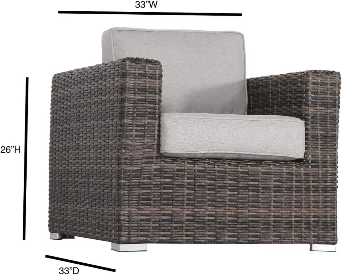 2 Person Seating Set With Cushions by Couch.com
