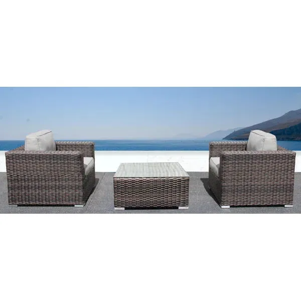 2 Person Seating Set With Cushions by Couch.com