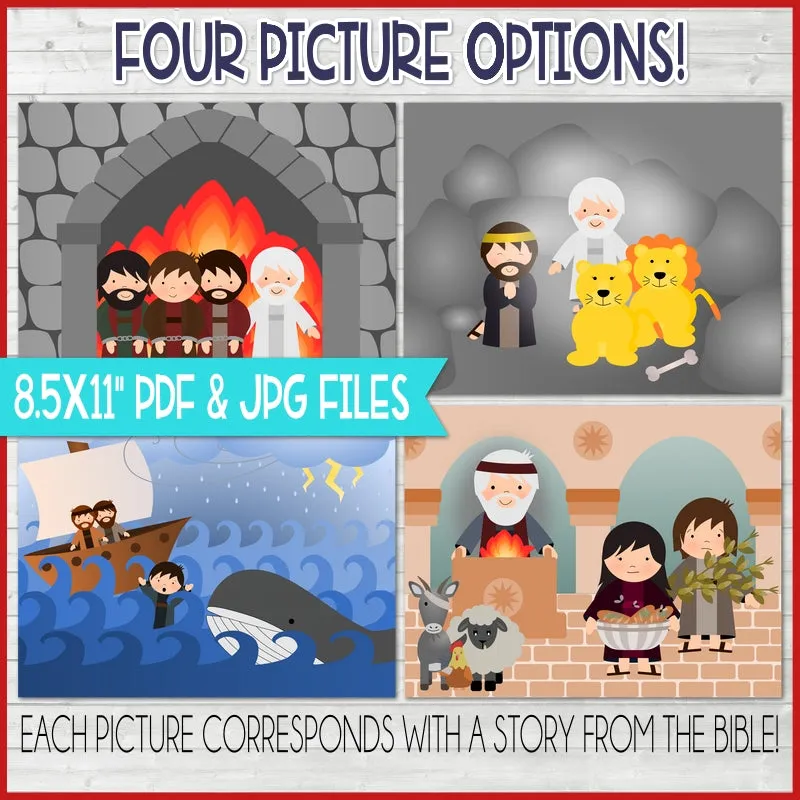 2022 CFM Old Testament Puzzle Cut Collection {KIT 6} PRINTABLE