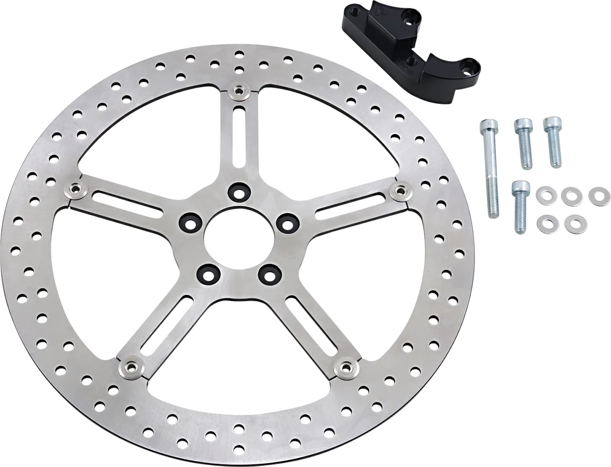 ARLEN NESS Big Brake Rotor - 15" - Front Right - Harley-Davidson 02-967