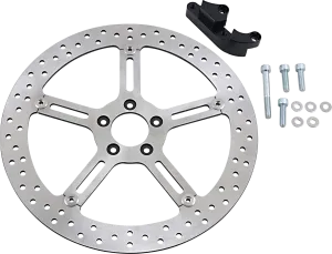 ARLEN NESS Big Brake Rotor - 15" - Front Right - Harley-Davidson 02-967