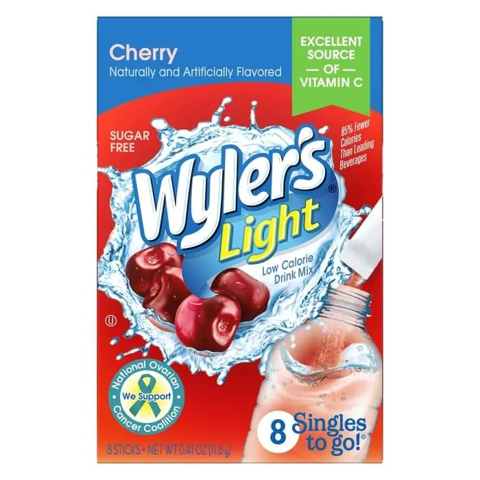 Cherry Sugar-Free Singles to Go Drink Mix