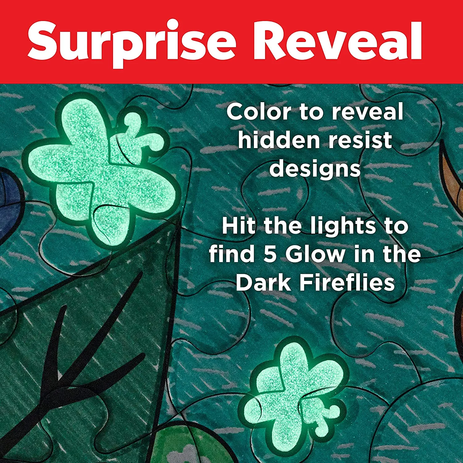 Creativity for Kids 14358 Color By Number Puzzles-Camping