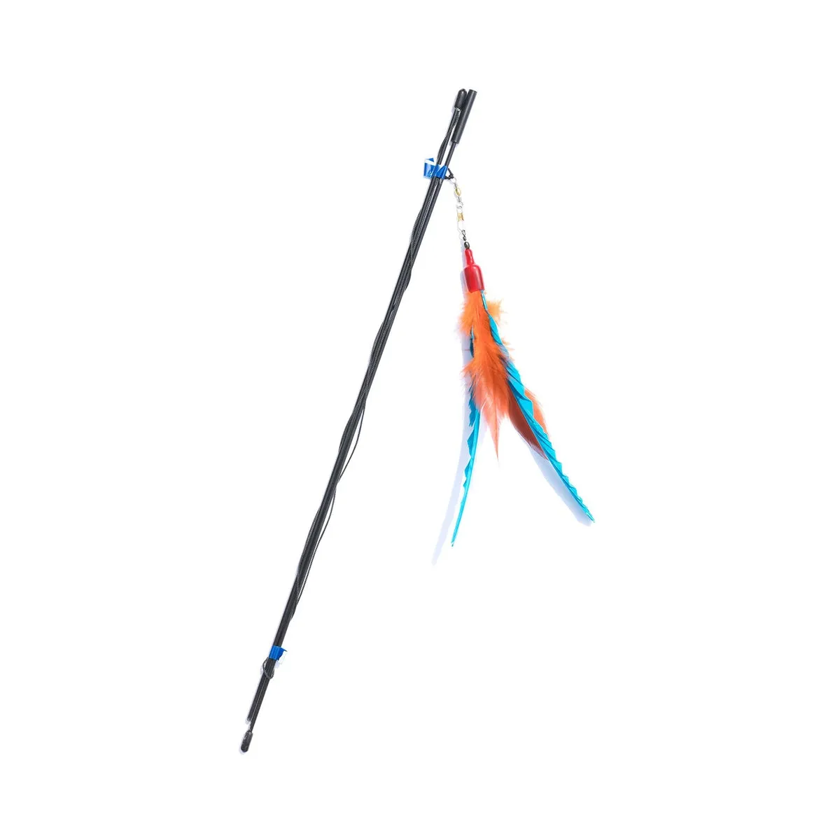 GO CAT FEATHER TOYS The Original Da Bird with Rod Pull Apart