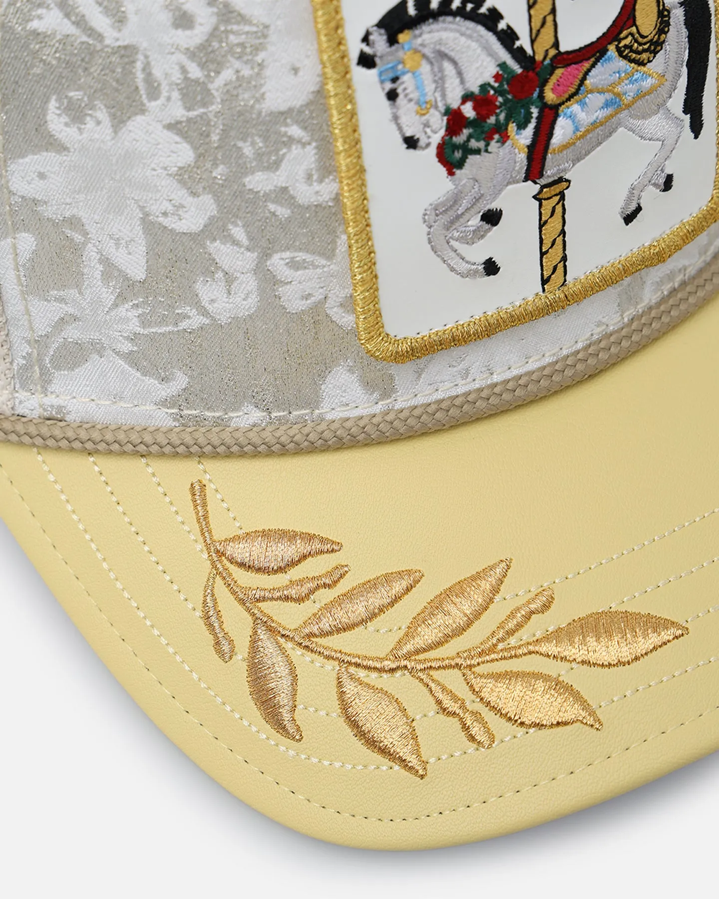 Goorin Bros Altus Equo Trucker Snapback White Multi