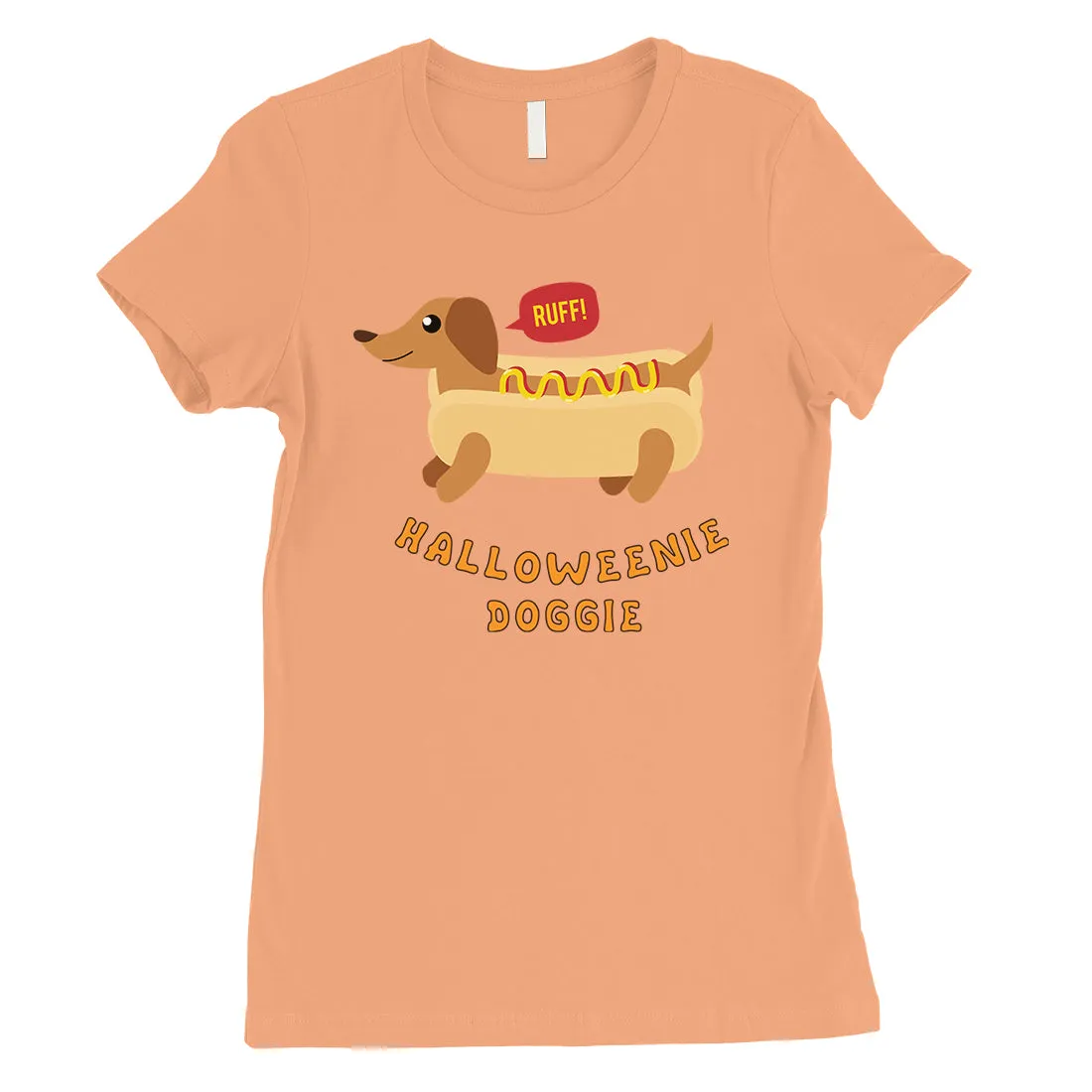 Halloweenie Doggie Womens T-Shirt