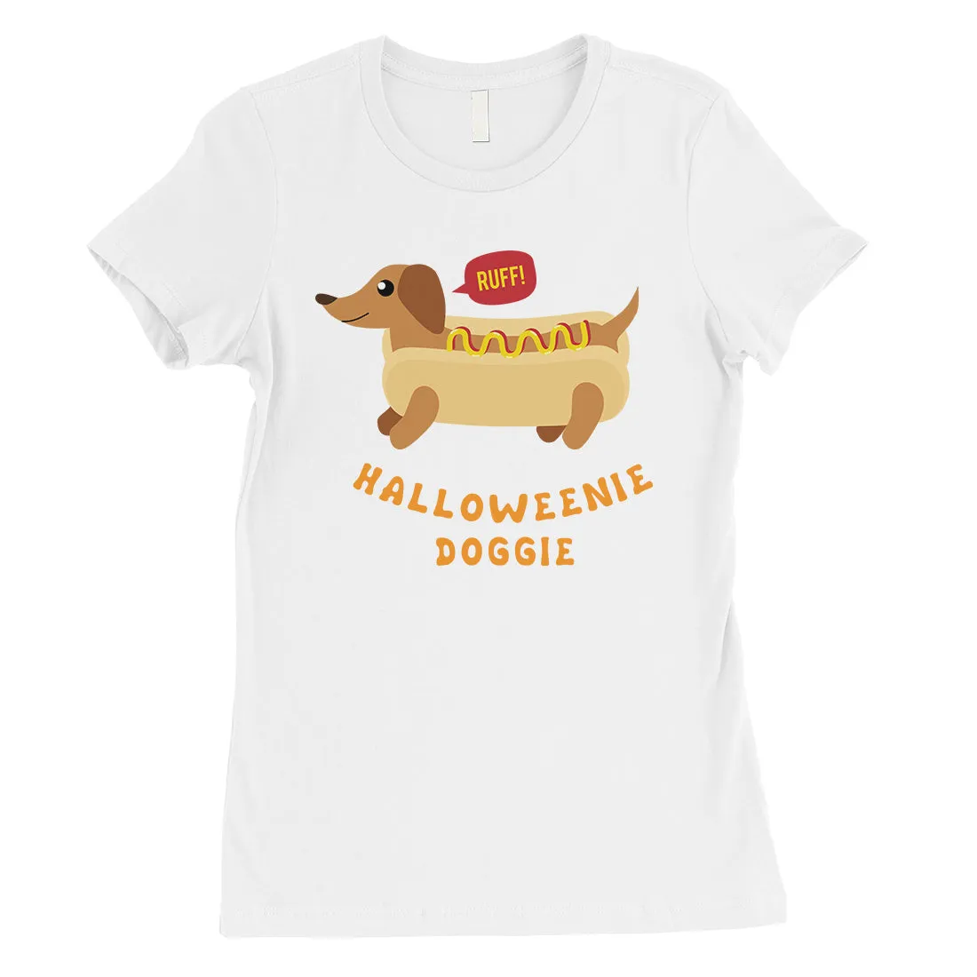 Halloweenie Doggie Womens T-Shirt