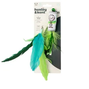 Huxley & Kent Kitty Klaw Lime Teasers 2pk Cat Wand Refill Cat Toy