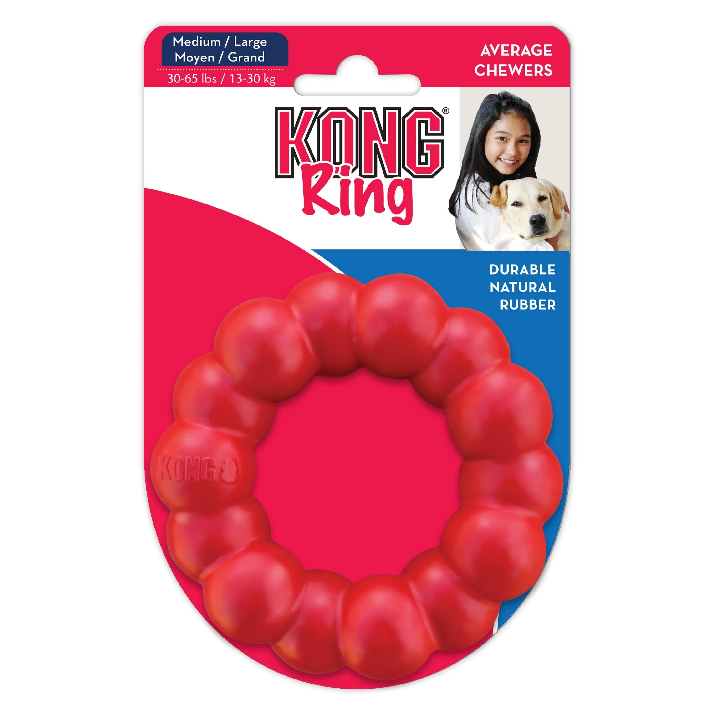 KONG Ring Medium/Large Dog Toy^^^