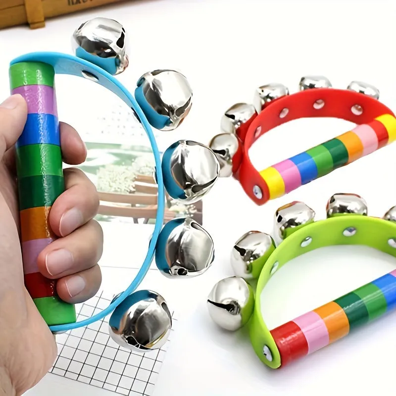 Musical Hand Shake Bell Set for Festive Christmas Parties