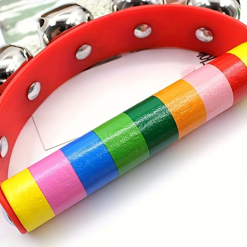 Musical Hand Shake Bell Set for Festive Christmas Parties