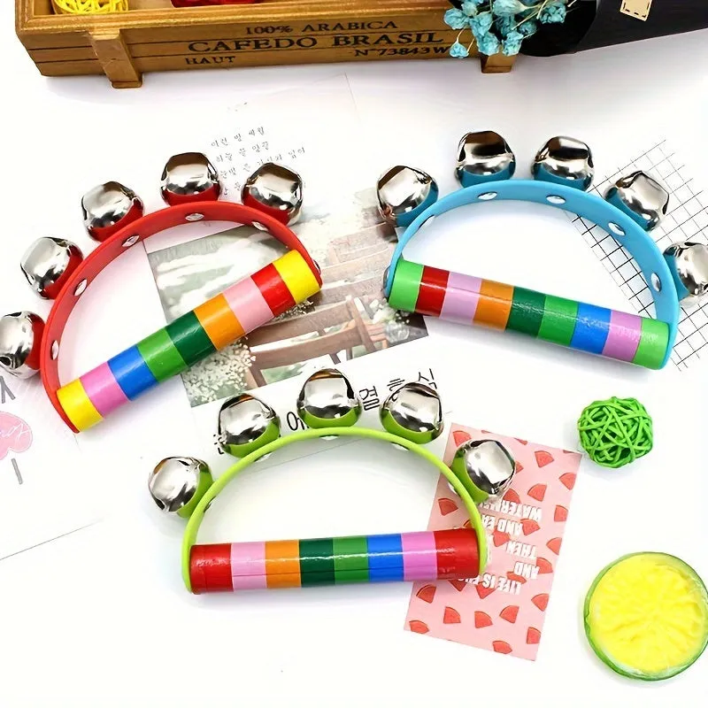 Musical Hand Shake Bell Set for Festive Christmas Parties