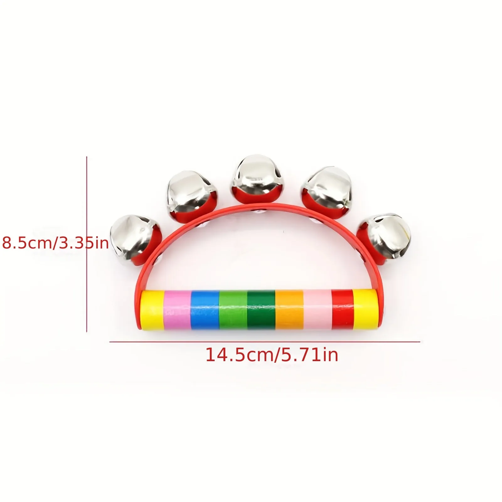 Musical Hand Shake Bell Set for Festive Christmas Parties