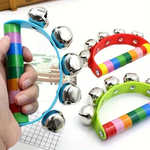 Musical Hand Shake Bell Set for Festive Christmas Parties
