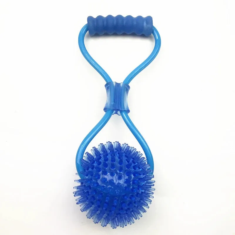 New New Arrival Pet Toy Interactive Acanthosphere with Elastic Rope Ball Molar Dog Toy Training Pet Supplies