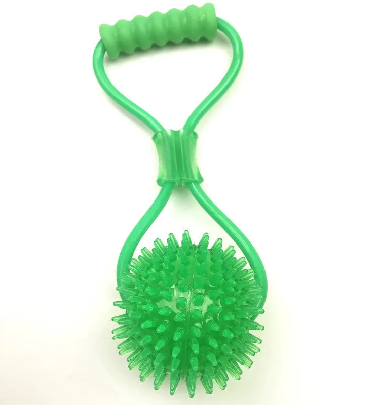 New New Arrival Pet Toy Interactive Acanthosphere with Elastic Rope Ball Molar Dog Toy Training Pet Supplies