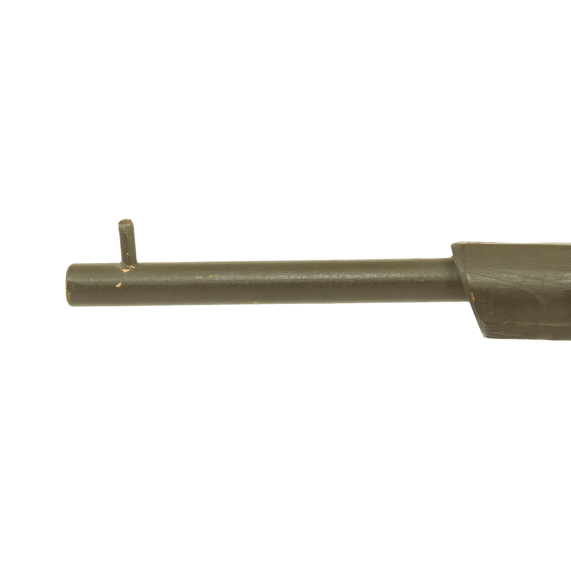 Original U.S. WWII Homefront "Victory" Wooden Toy Machine Gun by X.L. Products Co. with Mount