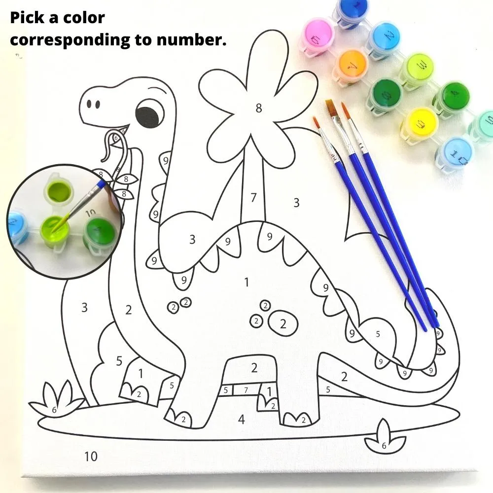 Paint By Number (Dino World)