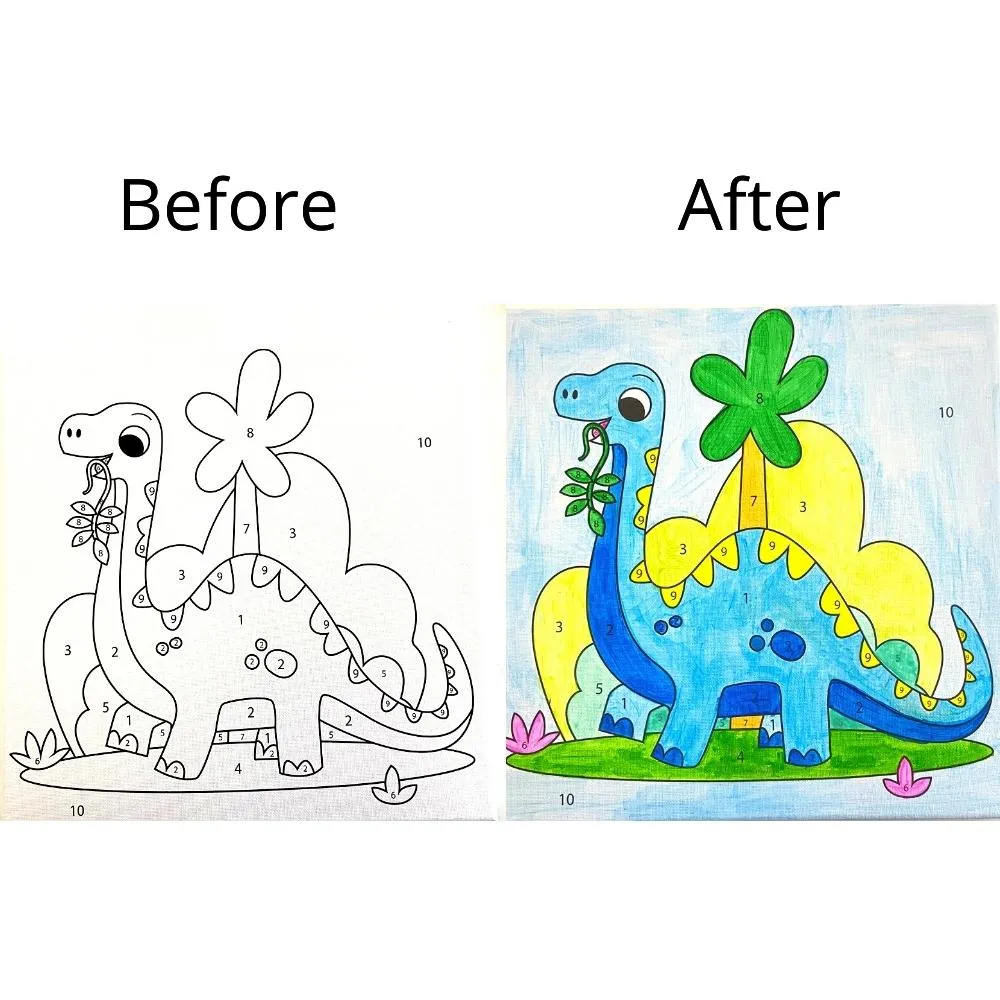 Paint By Number (Dino World)