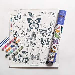 Paint by Numbers - Butterfly Garden