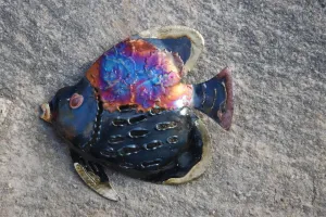 Recycled tin fish