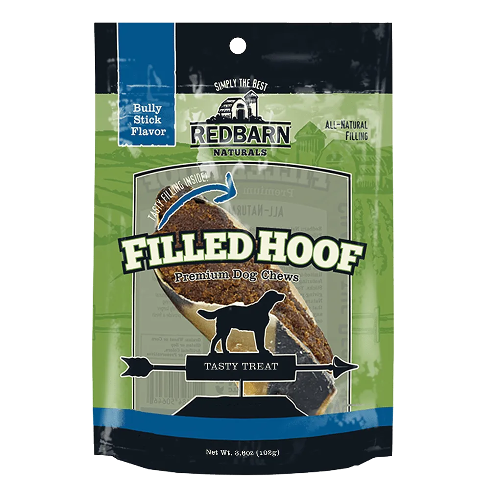 Redbarn Naturals Filled Bully Flavored Hoof