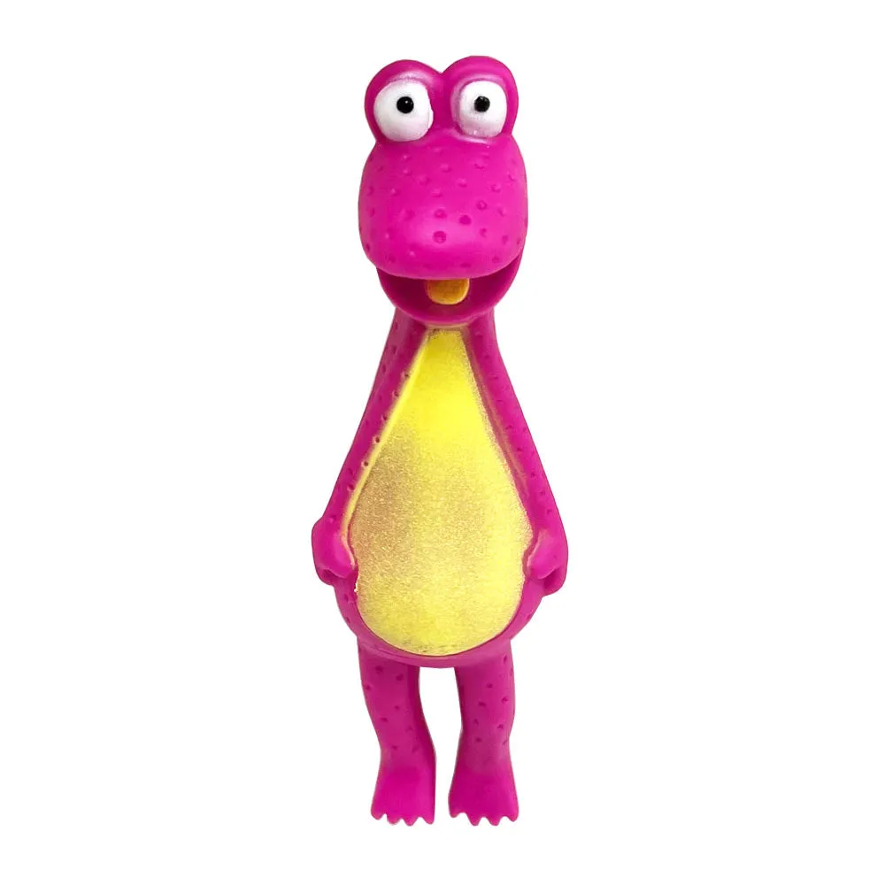 Rubber Frog Squeeze Squeaky Toy Pet Dog Puppy Durable Shrilling Chew Toy Funny