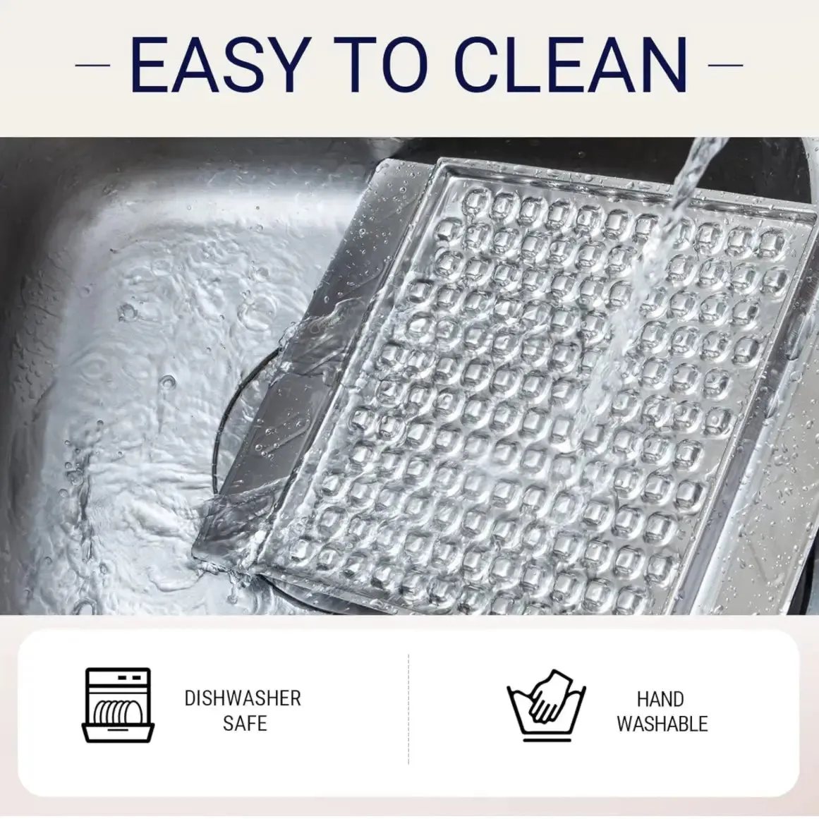 Stainless Steel Lick Mat for Cat & Dog