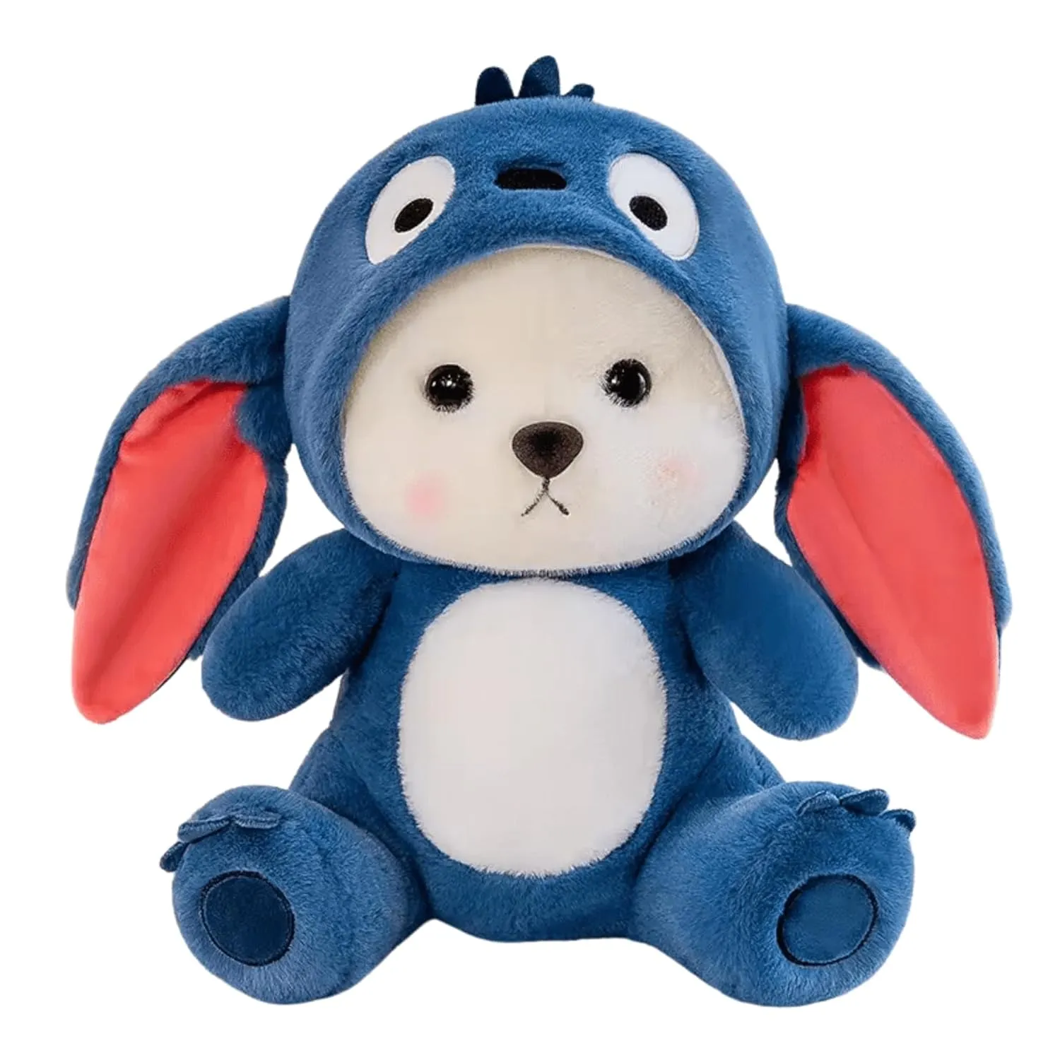 Stitch Hoodie Teddy Bear Plush Toy - 25cm & 45cm