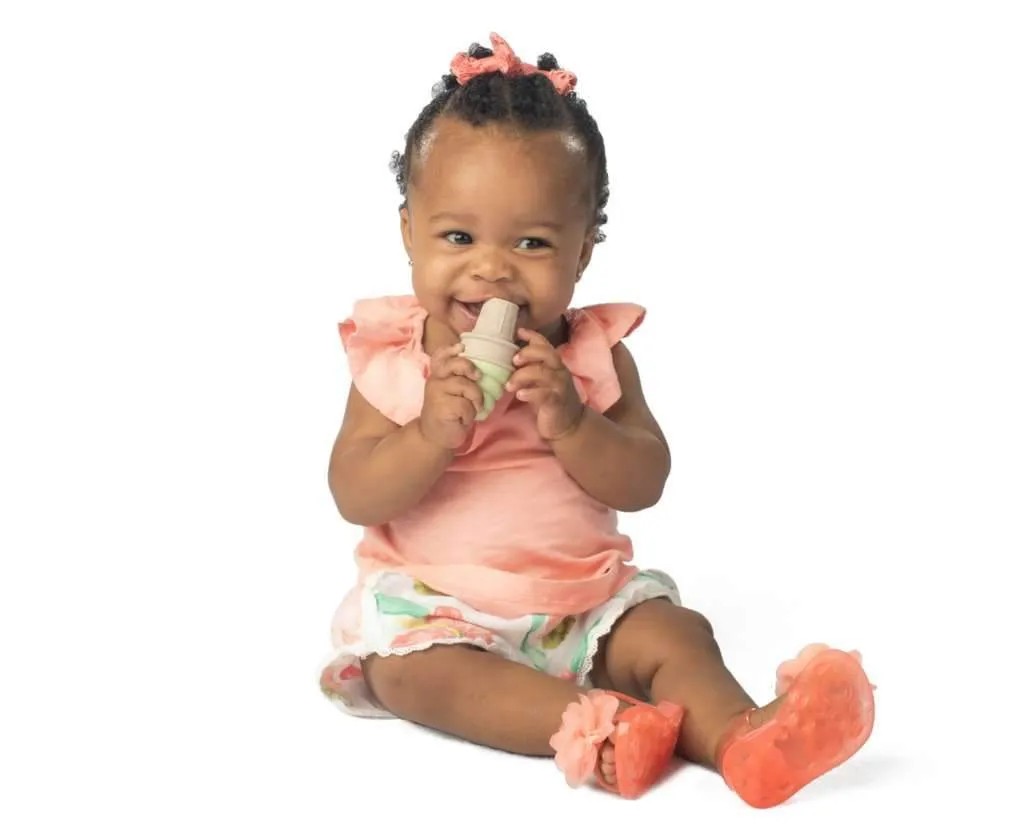 SweeTooth Ice Cream Teether :: Lovely Lilac