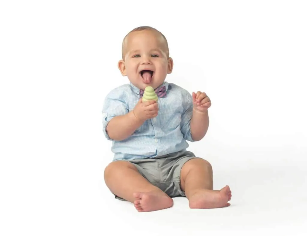 SweeTooth Ice Cream Teether :: Lovely Lilac