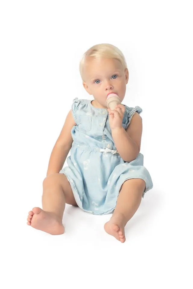 SweeTooth Ice Cream Teether :: Lovely Lilac